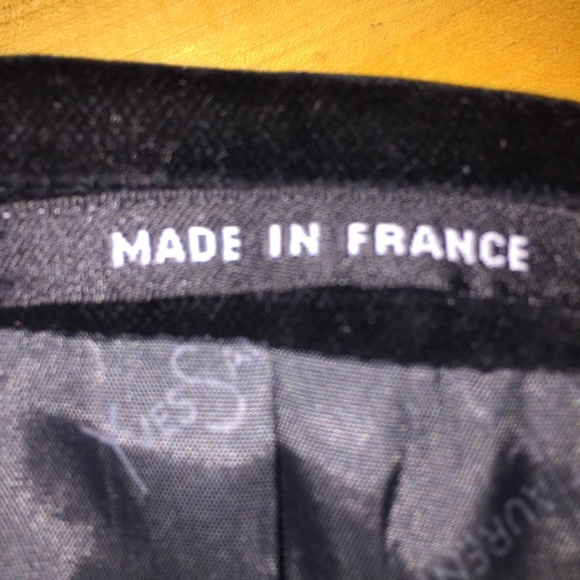 Yyev Saint laurent velvet jacket - Picture 3 of 8